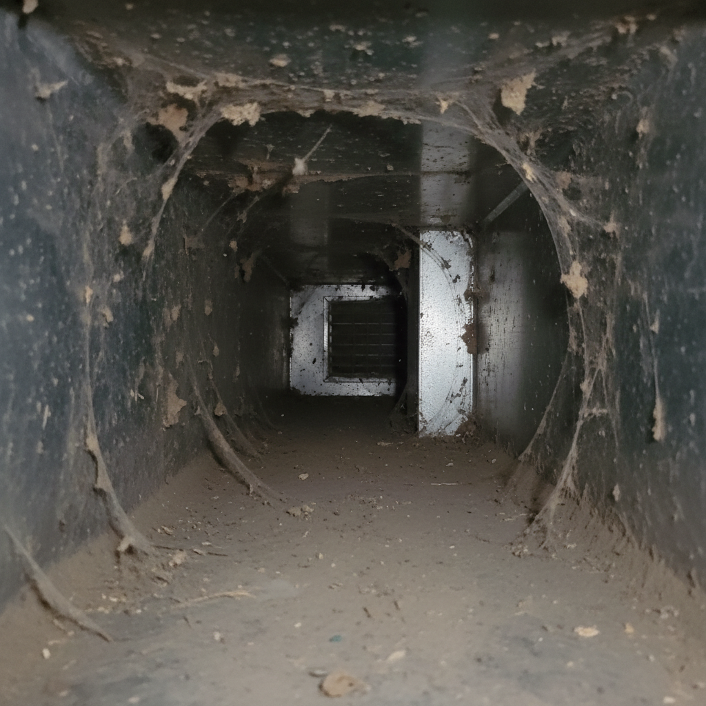 Air duct cleaning in Halifax - Before